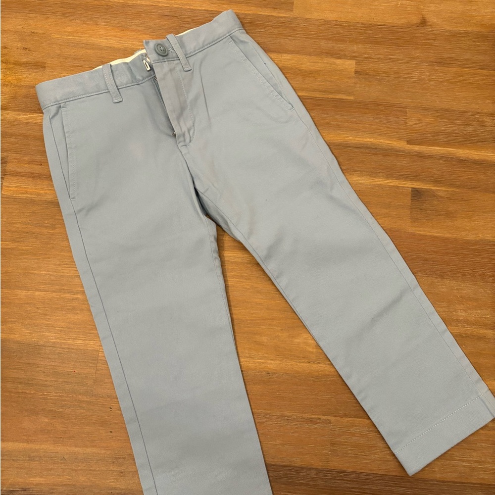 Boys slim pant in light blue by CrewCuts